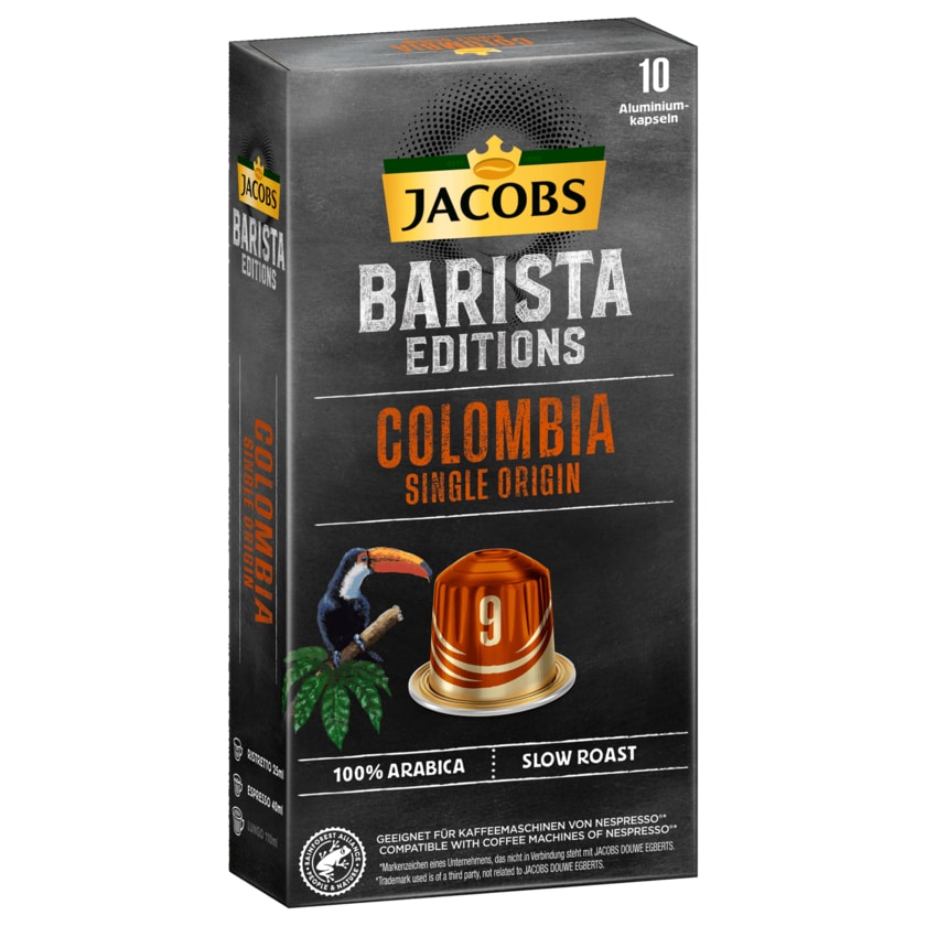 Jacobs Barista Edition Colombia 52g, 10 Kapseln
